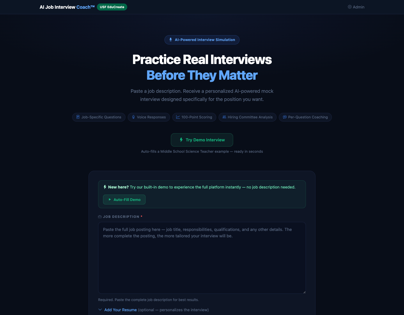 AI Job Interview Coach
